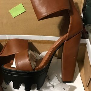 Sexy High Heel Open Toe Wedge